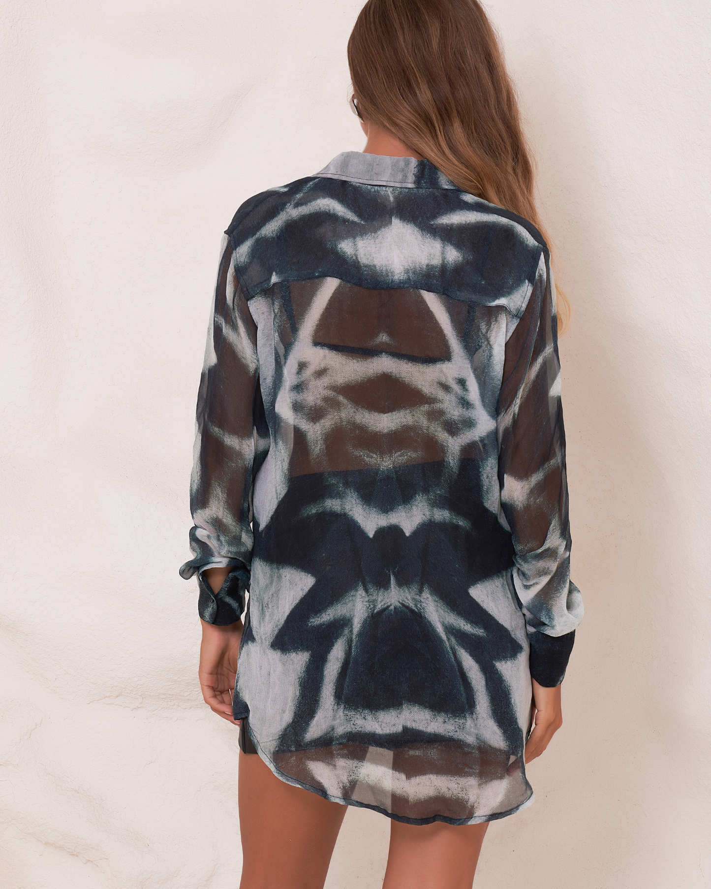 Zebra Silk Shirt