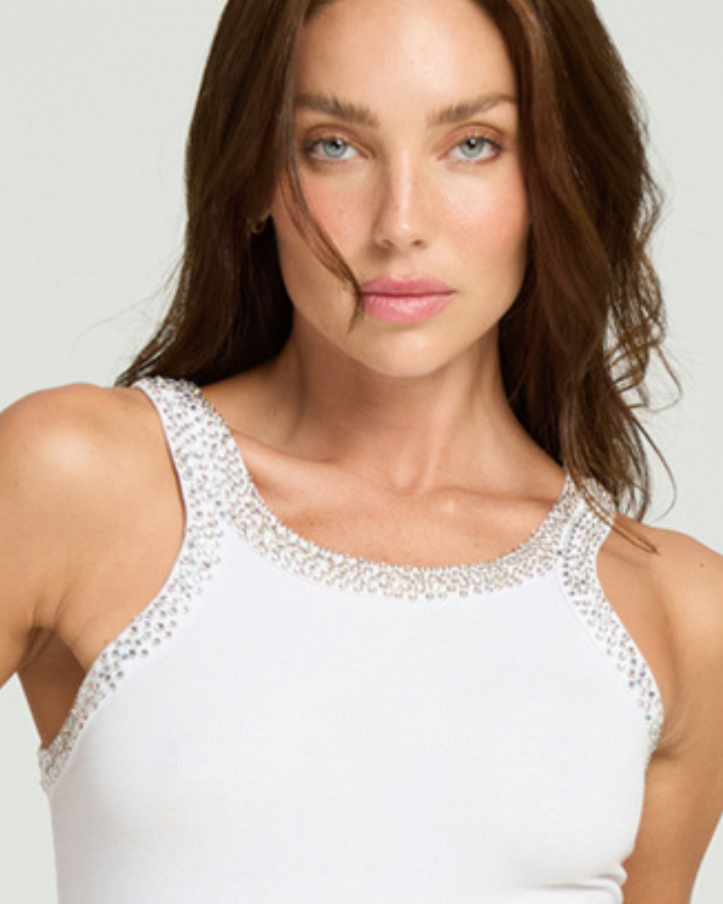 Swaroski Rhinestone Tank