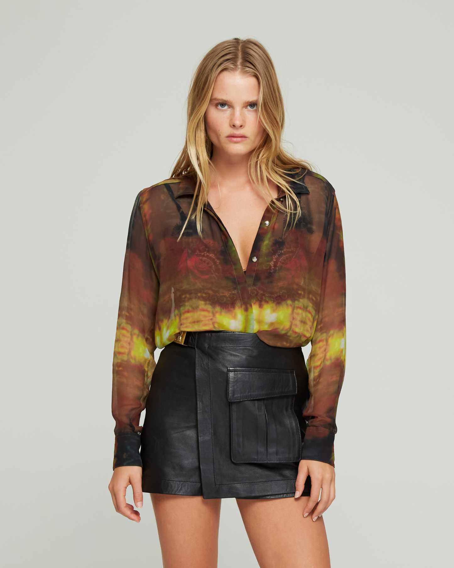 Dawn Days Silk Shirt